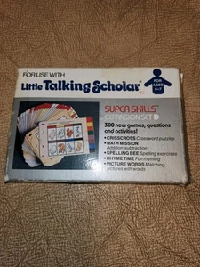 Juego de expansión Super Skills D para usar con Little Talking Scholar de VTech - Imagen 1 de 3