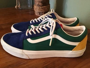 New VANS Men’s OLD SKOOL YACHT CLUB Suede Sneakers Shoes, Size 11 - Picture 1 of 7
