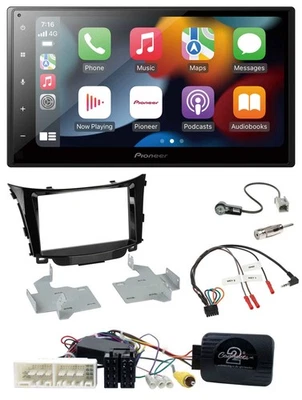 Pioneer DAB Bluetooth 2DIN USB Lenkrad Autoradio für Hyundai I30 ab 2017 - Bild 1 von 4