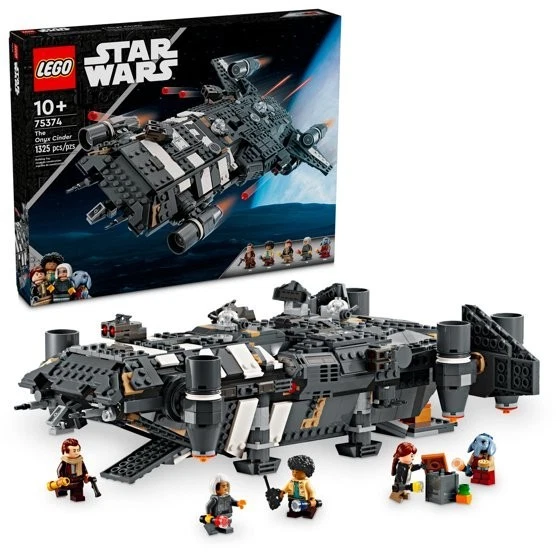 LEGO Star Wars: Skeleton Crew The Onyx Cinder Building Set, Star Wars Toy with 5 - Image 1 of 4
