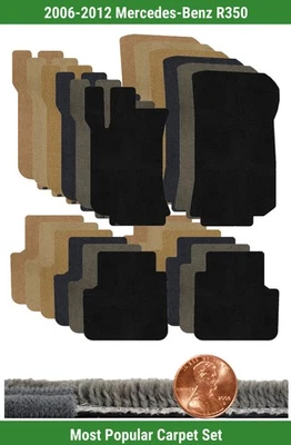 Набор ковриков Ultimat на заказ для 2006-2012 Mercedes-Benz R350 (4 штуки) #YZR - Изображение 1 из 4