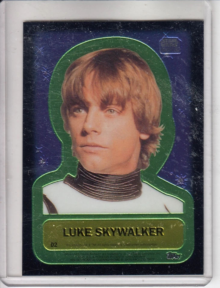 1999 Topps Star Wars Chrome Archives Chromium #D2 LUKE SKYWALKER - Image 1 of 1