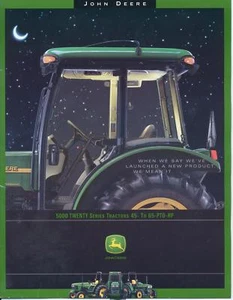 Brochure vendita trattori John Deere 5000 serie venti da agosto 2001 DKA91 - Foto 1 di 1