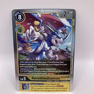 Digimon Card Game AeroVeedramon EX3-033 R NM - Bild 1 von 2