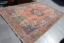 Turkish rug, Oversize rug, Handmade rug, Vintage rug, 6.6 x 10.2 ft. MBP0059