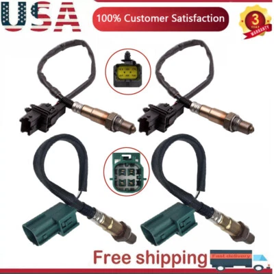 Juego de 4 sensores de oxígeno superior + inferior para Nissan INFINITI QX56 5,6 L V8 2004-2006 Foto 1 de 4