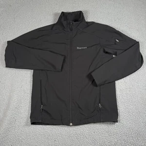 Marmot Mens Softshell Jacket Medium Black Full ZIP Outdoor Hiking Gorpcore - Picture 1 of 14