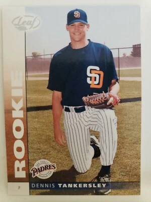 2002 Leaf Dennis Tankersley Rookie #156 Padres  - Image 1 of 2