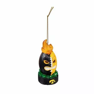 Teamsport Amerika University of Iowa beleuchtetes Team Tiki Ball Ornament - Bild 1 von 2