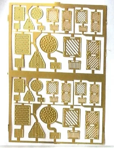 Drain Manhole covers Etched Brass F73 UNPAINTED OO Scale Langley Models Kit - Picture 1 of 4