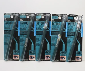 MAYBELLINE TATTOO STUDIO SHARPENABLE GEL LINER #815 TEALTINI 0.04 OZ (LOT OF 5) - Picture 1 of 3