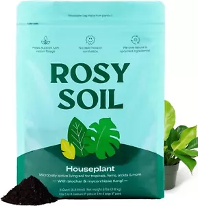 Rosy Soil Indoor Potting Soil for House Plants - Organic Potting Soil Mix for In - Picture 1 of 5