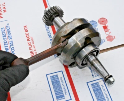 Kawasaki KD125 KE125 KS1 1974-79 OEM MANIVELA Y VARILLA VIN#K1E-074783 (VER MÁS ABAJO) Foto 1 de 4