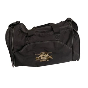 Disney's Grand Floridian Resort Duffle Bag Black Shoulder Gym Bag - Picture 1 of 12