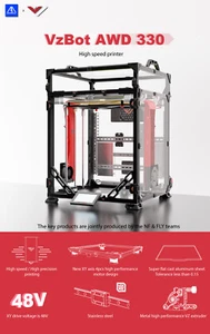 Kit de impresora 3D Mellow VzBot AWD 330 componentes metálicos Golitath hotend 230V - Imagen 1 de 12