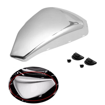 Cubierta de batería cromada lateral izquierda para Harley Sportster XL1200 XL883 48 72 2004-2013 Foto 1 de 4