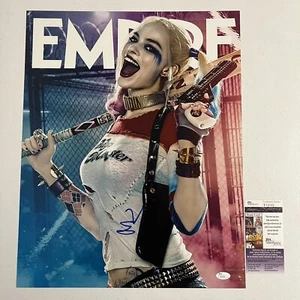 Foto autografiada firmada por Margot Robbie 16X20 como Harley Quinn JSA Empire Suicide - Imagen 1 de 1