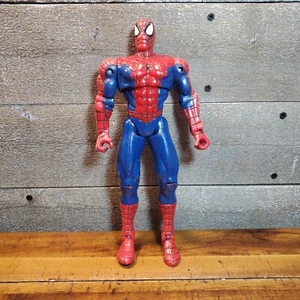 2000 Modellino Spiderman Originale Marvel Deluxe 10"" vintage - Foto 1 di 4