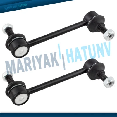 Pair Rear Stabilizer Sway Bar End Links For 1996 - 2000 Hyundai Elantra Tiburon - Image 1 of 4