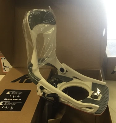 2022 Womens K2 Clicker X HB Binding White Foto 1 de 4