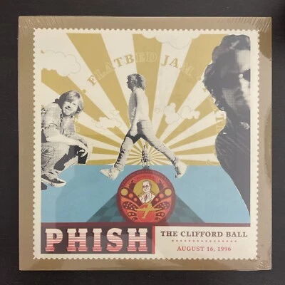 PHISH - The Clifford Ball Flatbed Jam - Limited Edition Tarmac Pavement Bonus LP - Image 1 of 2