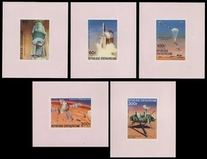 Zentralafrikanische Rep. 1976 - Mi-Nr. 424-428 ** - MNH - Luxus - Raumfahrt - Bild 1 von 1
