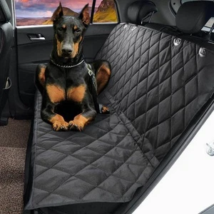 2023 2 IN 1 WASSERDICHT AUTO RÜCKSITZBEZUG HAUSTIER HUNDE SCHUTZ STIEFEL MATTENFUTTER - Bild 1 von 3