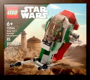 Boba Fett's Starship Microfighter LEGO 75344 STAR WARS Set NEW 2023 with MINIFIG - Picture 1 of 6