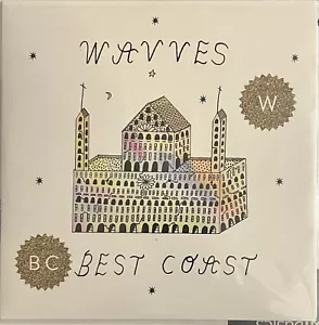 WAVVES / BEST COAST YELLOW Wax 7" NEW king tuff oh sees jacuzzi boys hozac punk - Picture 1 of 2