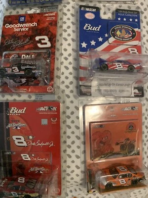 Coches de edición limitada 1/64 Dale Earnhardt Sr & Jr 8 con hojalata y cuchillo coleccionables Foto 1 de 4