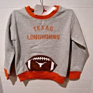 UT Texas Longhorns Infant Sweatshirts Multiple Toddler Sizes 2T-4T New with Tags - Picture 1 of 5
