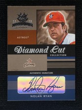 2003 Donruss Diamond Kings Cut Collection /50 Nolan Ryan #DC-21 Auto HOF