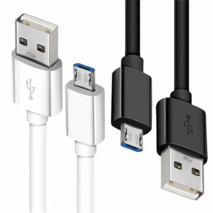 Cable de carga para controladores PS4 PlayStation 4 3M USB carga plomo 2 colores AF - Imagen 1 de 14