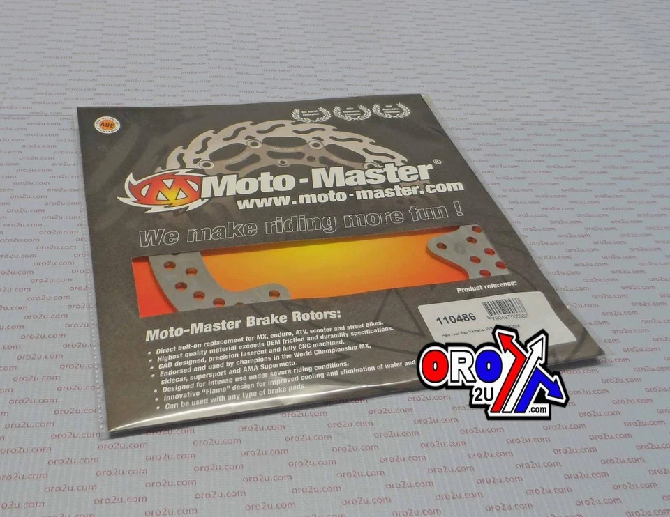 DISC BRAKE  REAR YAMAHA WR250R 08-15, WR250X 08-11 MOTO-MASTER 110486 - Image 1 of 1