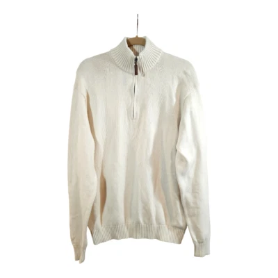 Suéter Pullover Brandy Melville Aleah Cuarto Cremallera en Crema Neutro Para Mujer O/S Foto 1 de 4