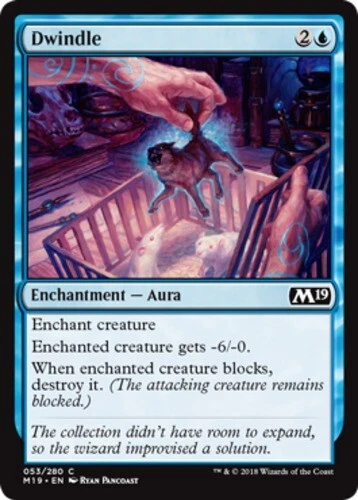 x1 Dwindle - Core Set 2019 (M19) - NM - MTG - Image 1 of 1