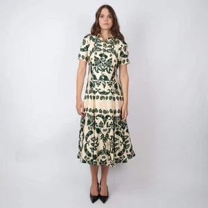 Sandro Cream Dress, UK Size 8 - Picture 1 of 4