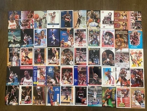 CLYDE DREXLER 50 CARD INSERT LOT PORTLAND BLAZERS ROCKETS BV $75+ NO DUPS HOF - Picture 1 of 5