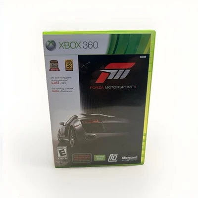 Forza Motorsport 3 (Microsoft Xbox 360, 2009) 2 Discs Clean CIB Complete Tested - Image 1 of 4