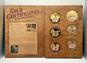 Gold Certificates of the United States 6-Coin Commemorative Set - Picture 1 of 4