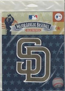 San Diego Padres Brown Camo SD Patch Official MLB Jersey Sleeve Logo Pkg - Picture 1 of 1