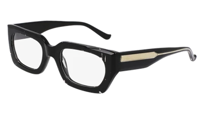 DONNA KARAN DO5013 017 SPOTTED BLACK 51/21/140 FEMALE Eyewear Frame - Imagem 1 de 3