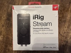 IK Multimedia iRig Stream USB Audio Interface for iOS/Android/MAC/PC - Picture 1 of 3
