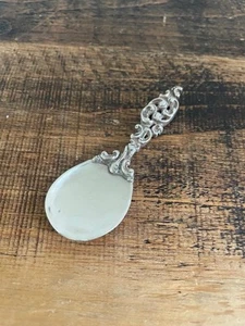 BEAUTIFUL SILVER CADDY SPOON London 1889 - Imagen 1 de 1