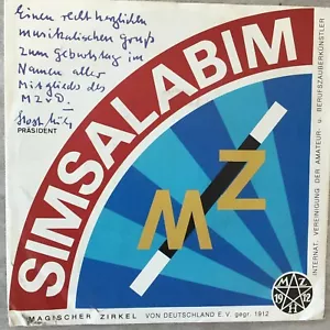 MAGISCHER ZIRKEL - Simsalabim / Schallplattentrick: V.A. (EP Monopol M 1093 /NM) - Bild 1 von 4