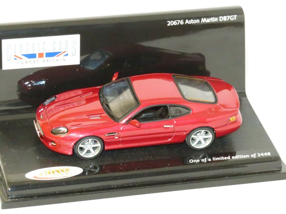 ASTON MARTIN DB7 GT TORO RED VITESSE 20676 1:43 DB7GT AUTO BRITANNICHE 2003 - Immagine 1 di 4