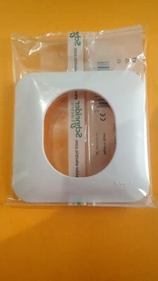 SCHNEIDER OVALIS S260702 - Plaque simple verticale blanc - A L'UNITE (1 plaque)