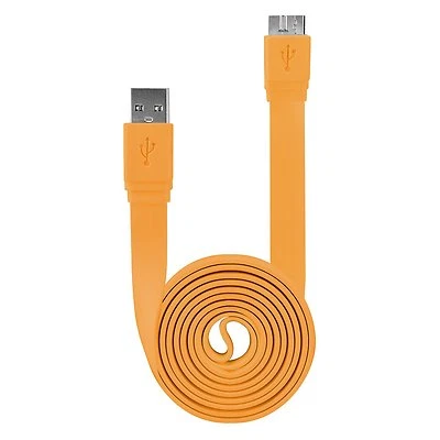 Premium Micro USB 3.0 Fast Charging Flat Cable for Samsung Galaxy Note Pro 12.2 - Image 1 of 4