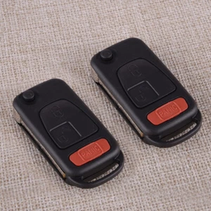 3 Buttons Folding Remote Key Shell Case Fit For Chrysler Crossfire 2004-2008 2x - Picture 1 of 6