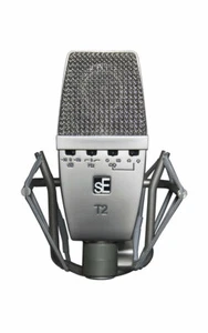sE electronics T2 Titanium Diaphragm Condenser Studio Microphone w/ shockmount - Picture 1 of 3